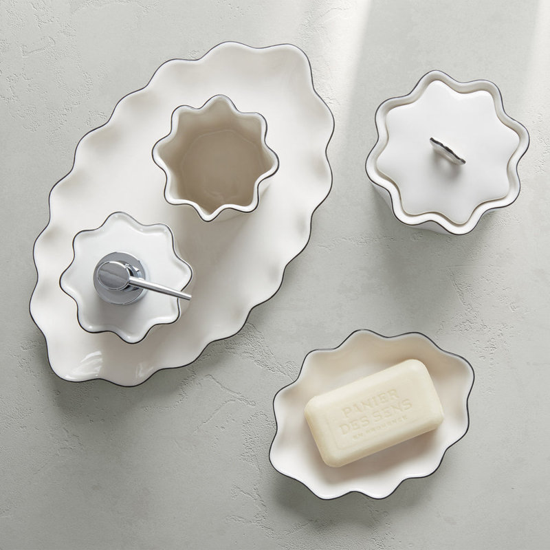 Kassatex Fine Linens Le Marais Bathroom Accessory Tray & Reviews